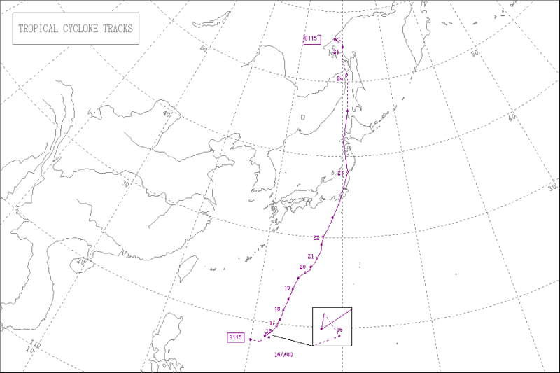 1981年台風第15号