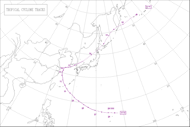 1981年台風第18号