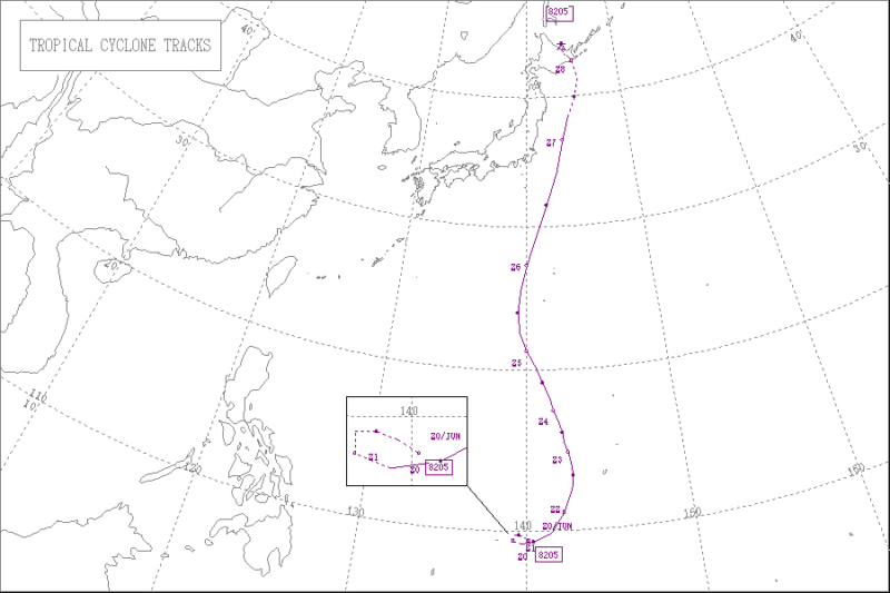 1982年台風第5号