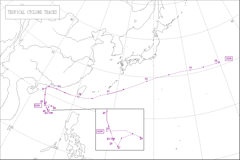 1982年台風第6号