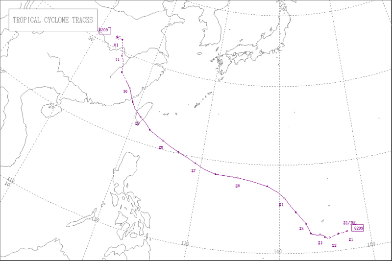 1982年台風第9号
