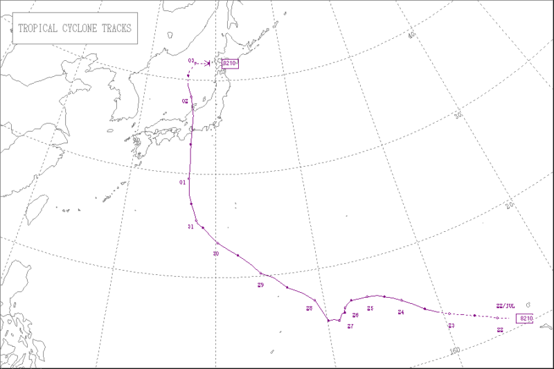 1982年台風第10号