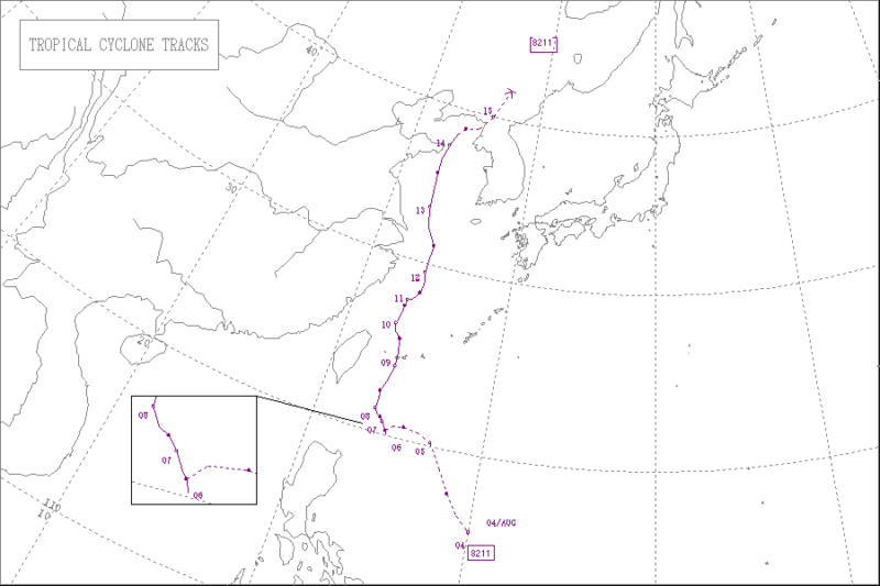 1982年台風第11号