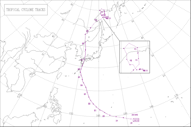 1982年台風第13号