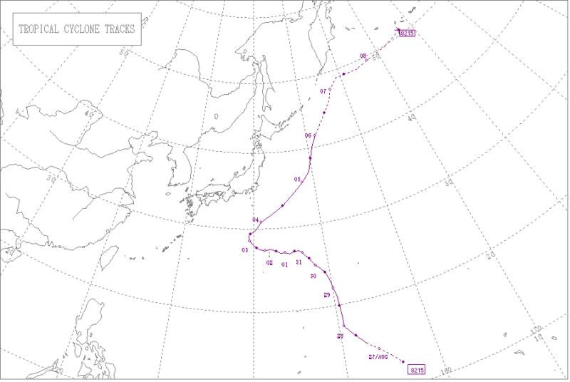 1982年台風第15号