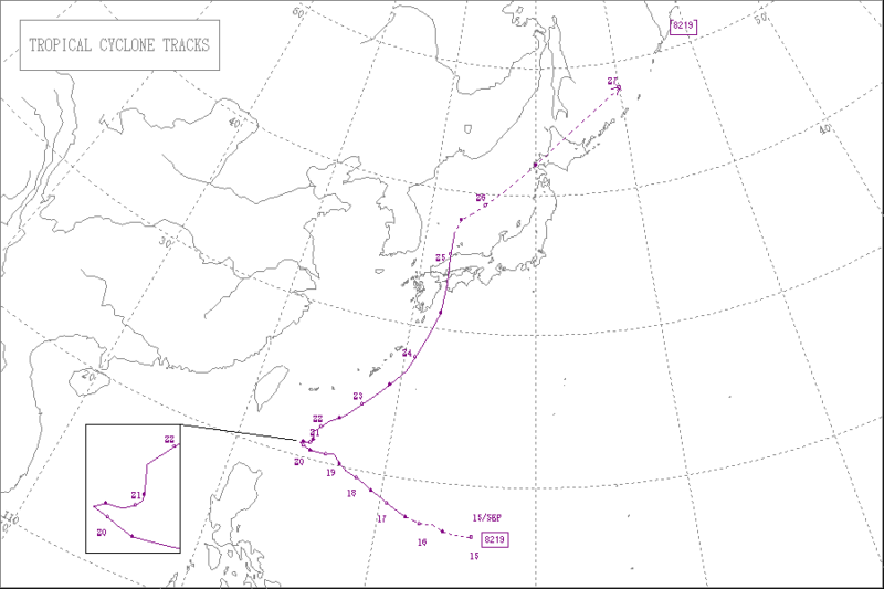 1982年台風第19号