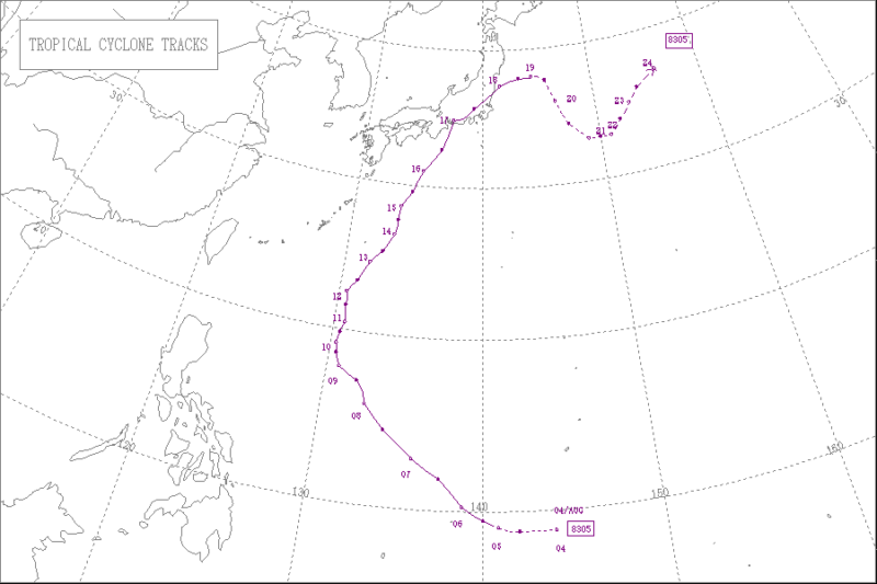 1983年台風第5号