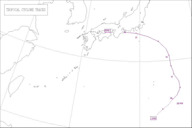 1983年台風第6号