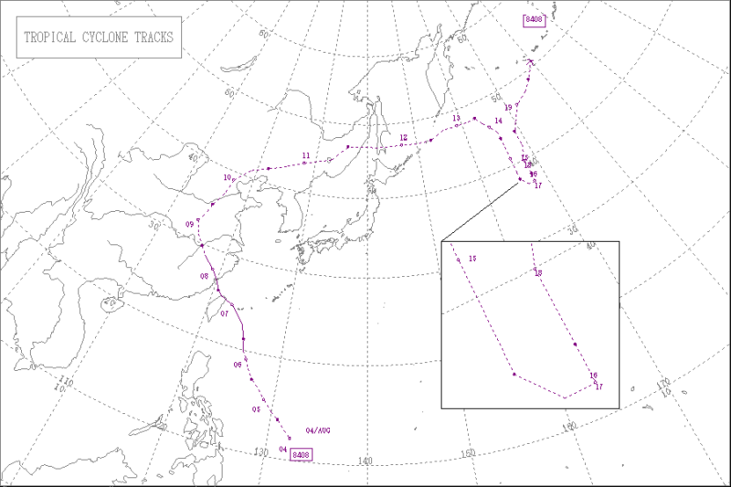 1984年台風第8号