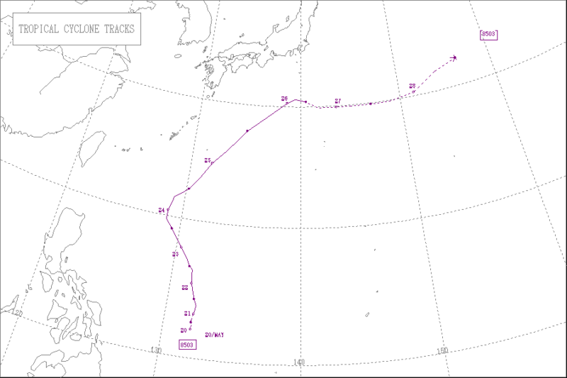 1985年台風第3号