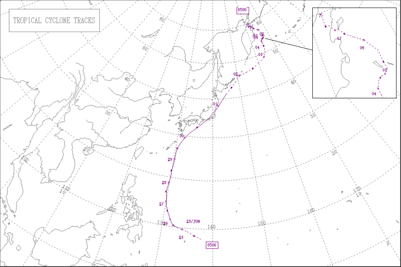1985年台風第6号