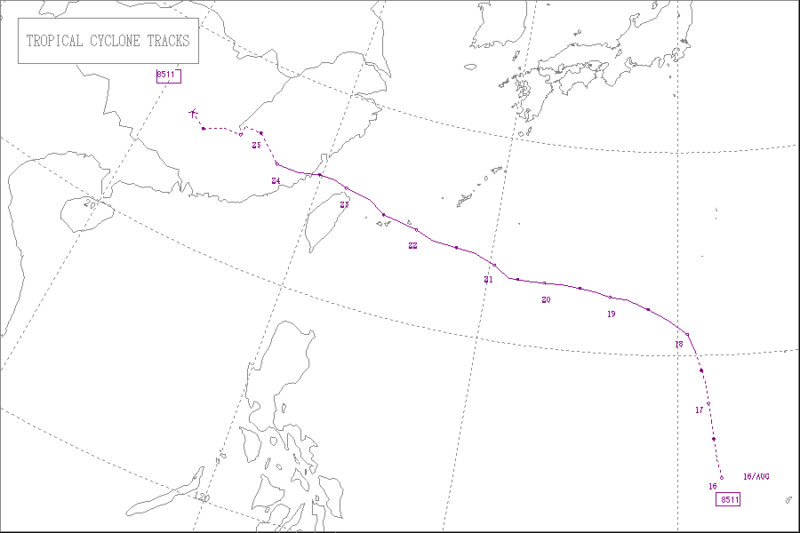 1985年台風第11号
