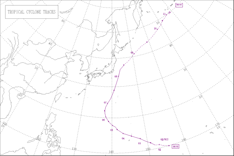 1986年台風第18号