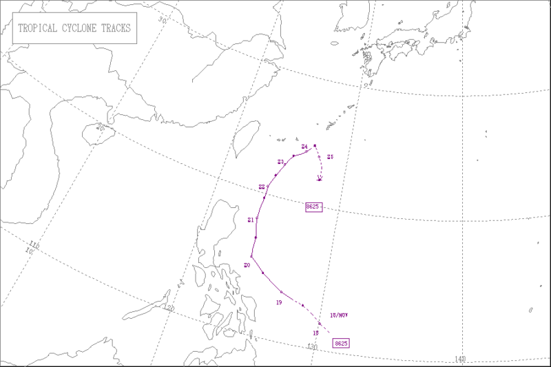 1986年台風第25号