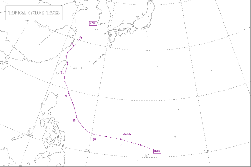 1987年台風第6号