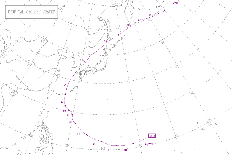 1987年台風第12号