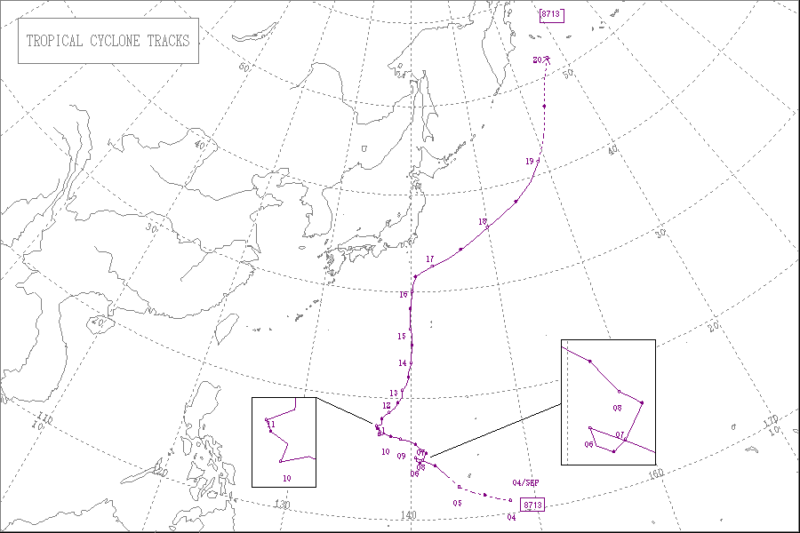 1987年台風第13号