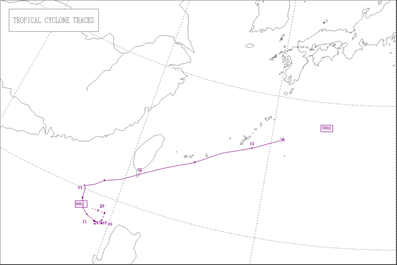 1988年台風第2号