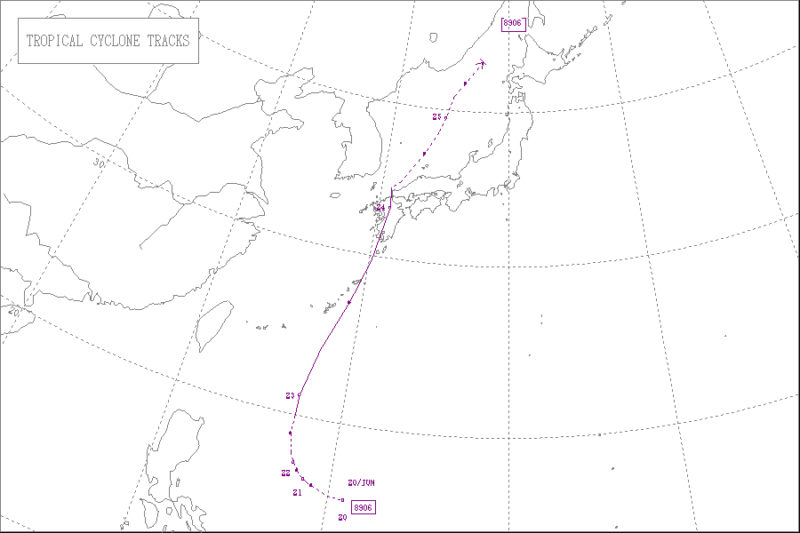 1989年台風第6号
