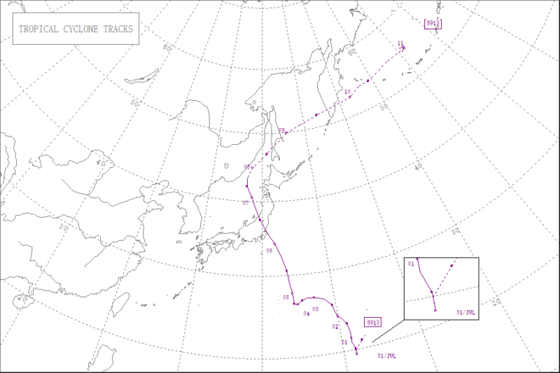 1989年台風第13号