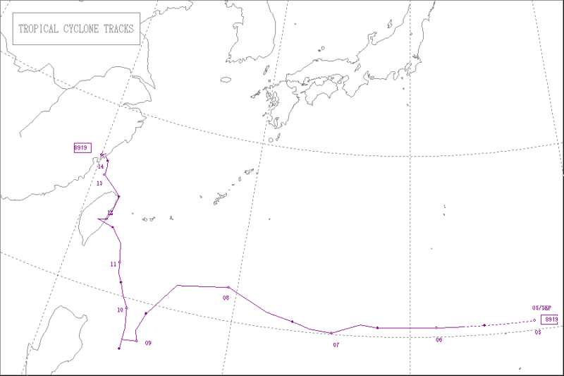 1989年台風第19号