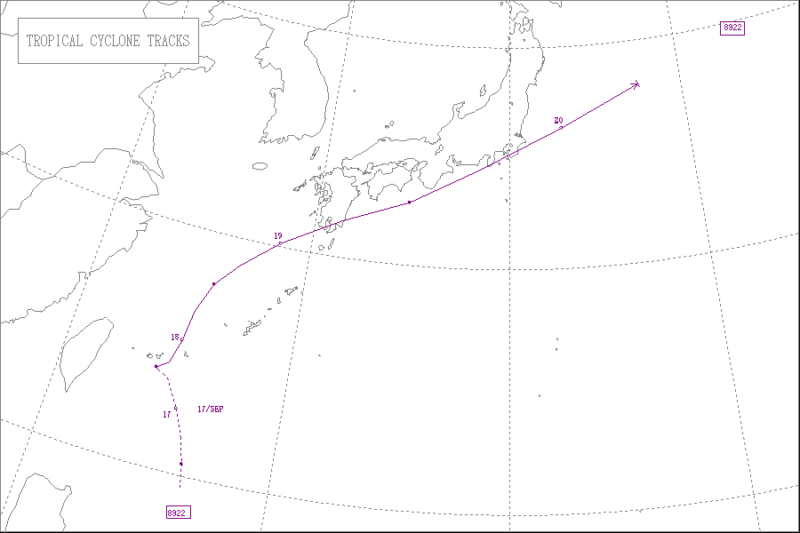 1989年台風第22号