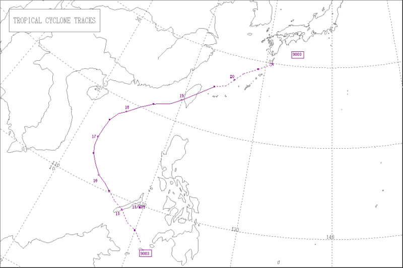 1990年台風第3号