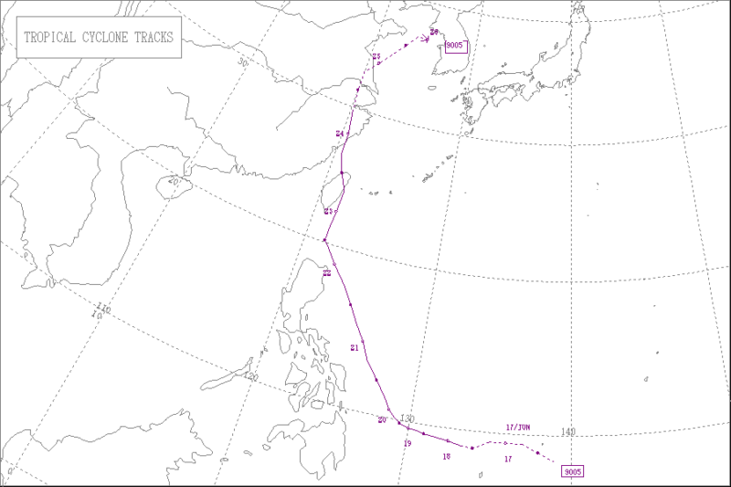 1990年台風第5号