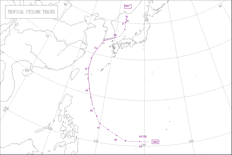 1990年台風第7号