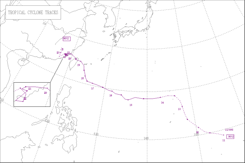 1990年台風第12号