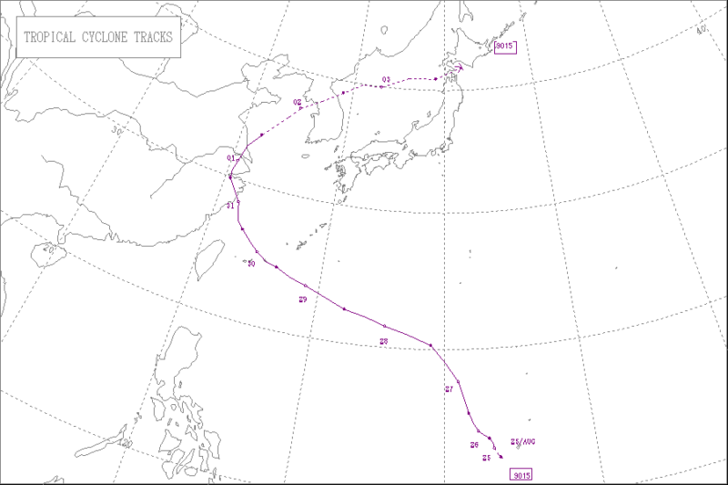 1990年台風第15号