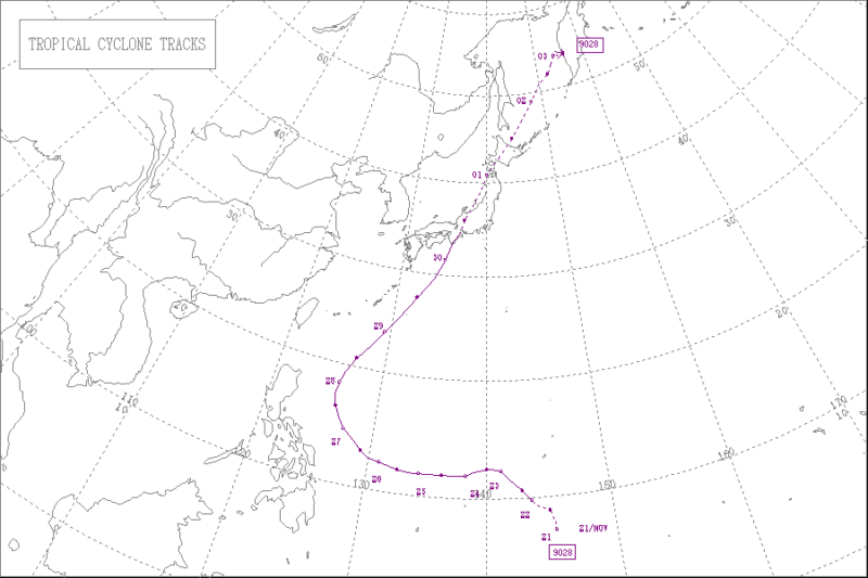 1990年台風第28号