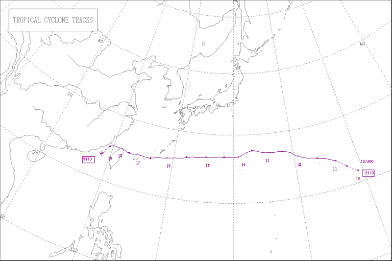 1991年台風第10号