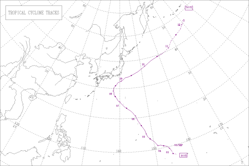 1991年台風第15号