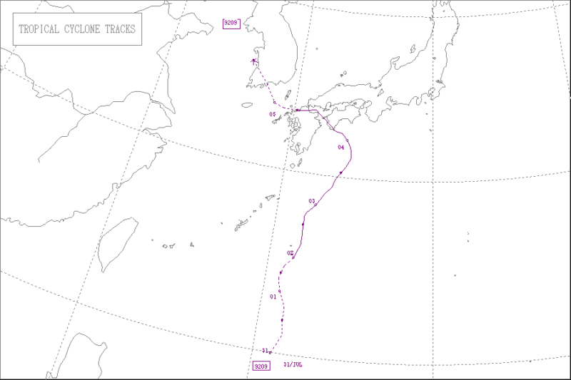 1992年台風第9号