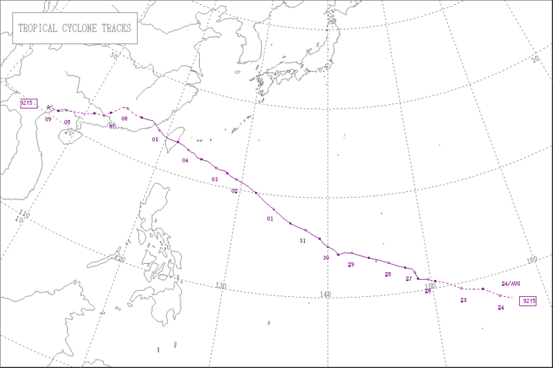 1992年台風第15号