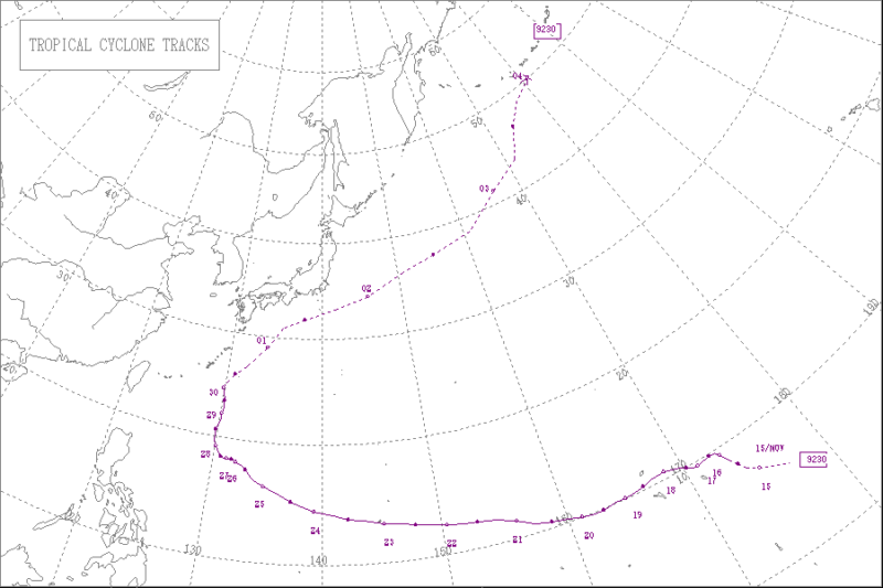 1992年台風第30号