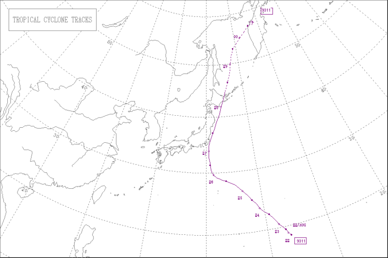 1993年台風第11号