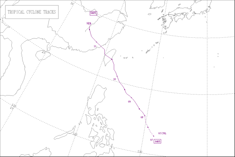 1994年台風第5号