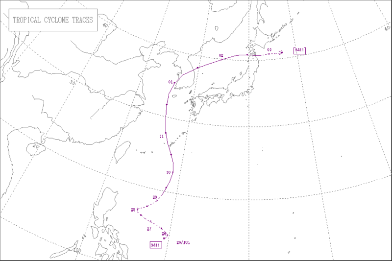1994年台風第11号