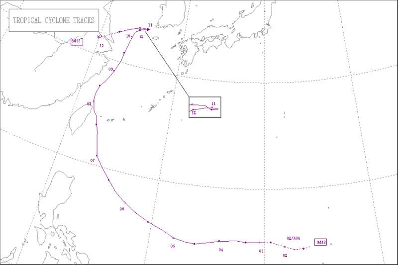1994年台風第13号