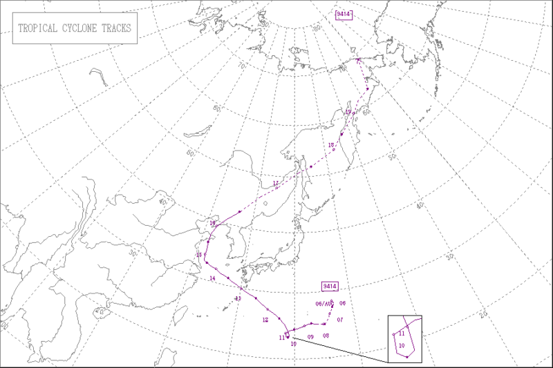 1994年台風第14号