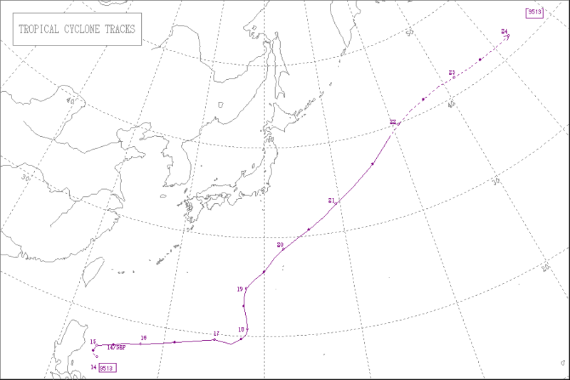 1995年台風第13号