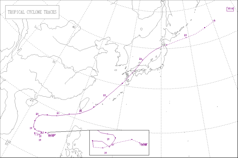 1995年台風第14号