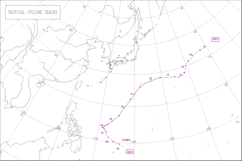 2000年台風第1号