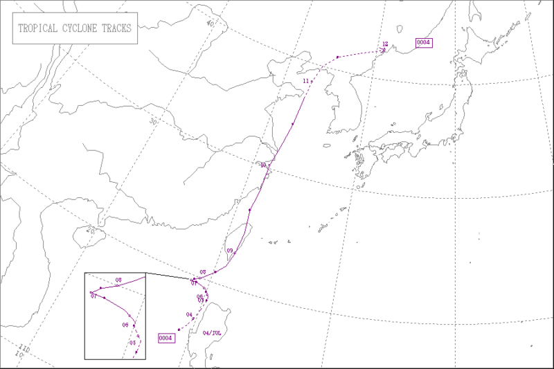 2000年台風第4号