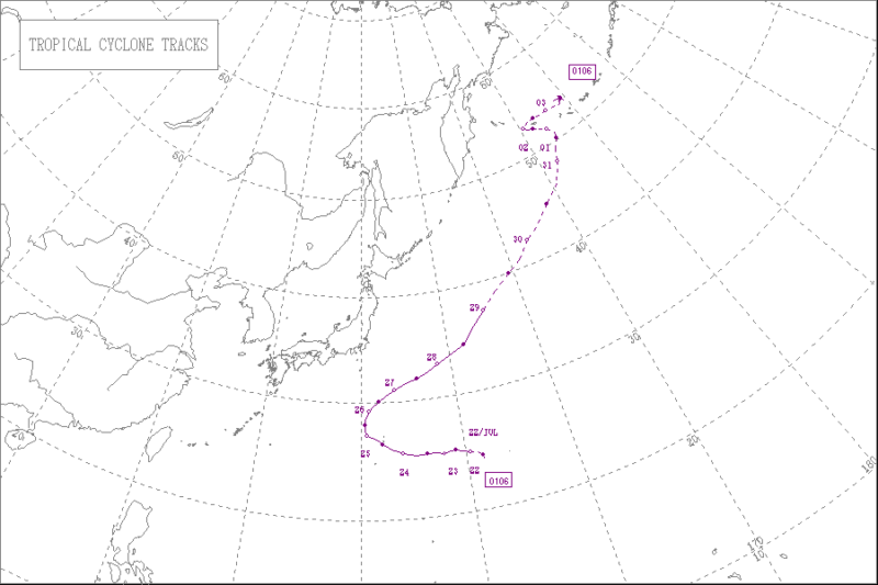2001年台風第6号