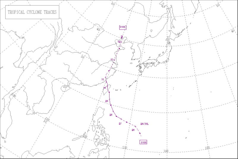 2001年台風第8号