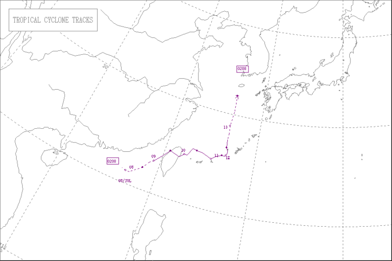 2002年台風第8号