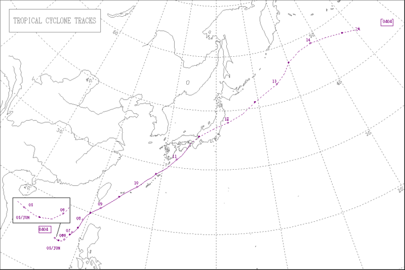 2004年台風第4号
